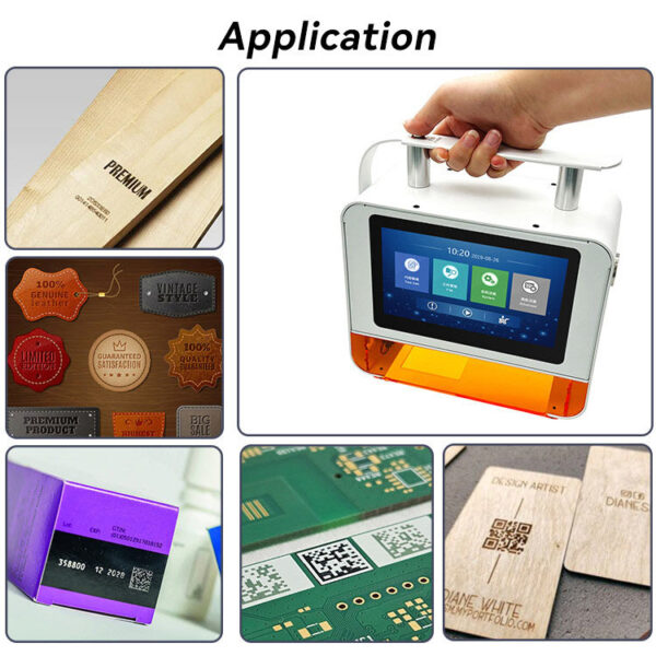 Small Portable Fiber Laser Marking Machine - Image 4
